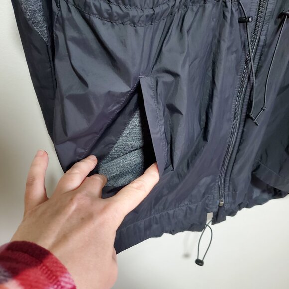 SMARTWOOL Phd Ultra Light Sport Anorak Windbreaker Coat Jacket Black Women Large - Picture 8 of 16